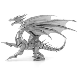 Metal Earth: ICONX: Silver Dragon - image 5 thumbnail