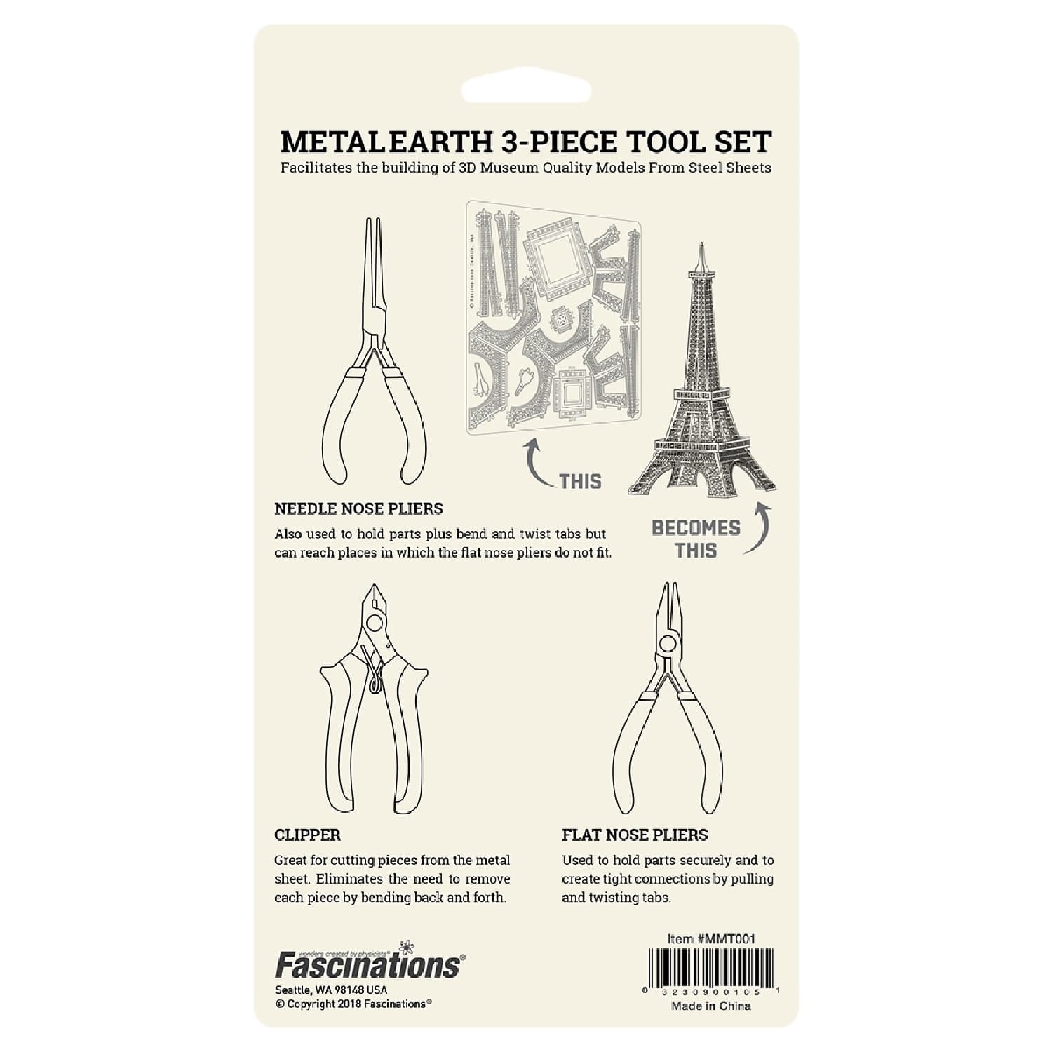 Metal Earth: 3 Piece Tool Kit