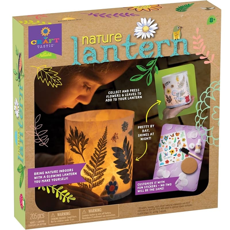 Craft-Tastic: Nature Lantern - DIY Craft Kit