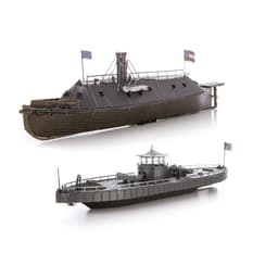 Metal Earth: Monitor & Merrimack thumbnail