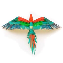 Metal Earth ICONX: Jubilee Macaw Parrot - image 2 thumbnail