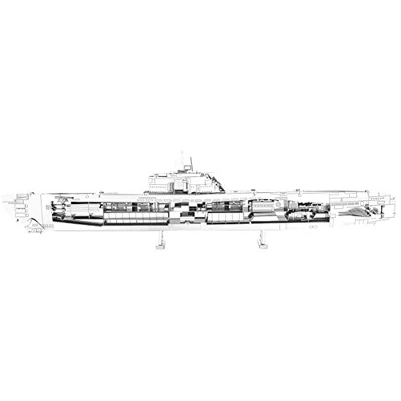 Metal Earth: German U-Boat Type XXI