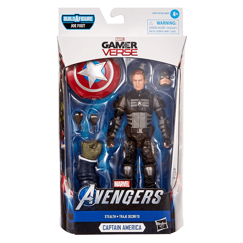 Avengers Hasbro Marvel Legends Series Gamerverse 6-inch Collectible Stealth Captain America Action Figure