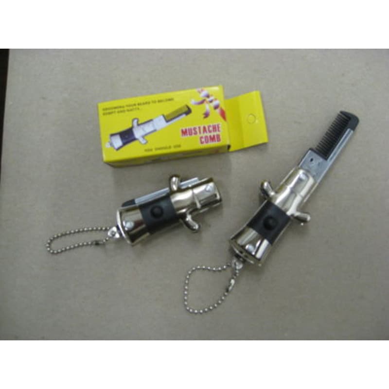 Mustache Comb - (Yellow Box)