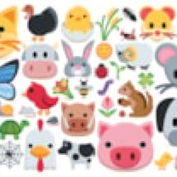 100 Piece Puzzle - Emojipuzzles Farm Animals - image 2 thumbnail