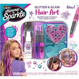 Cra-Z-Art: Shimmer & Sparkle - Glitter & Glam Metallic Hair Art thumbnail
