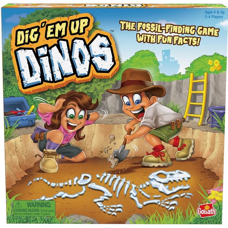 Dig 'Em Up Dinos - Fossil-Finding Game