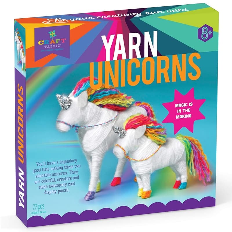 Craft-tastic â€“ Yarn Unicorns Kit â€“ Craft Kit