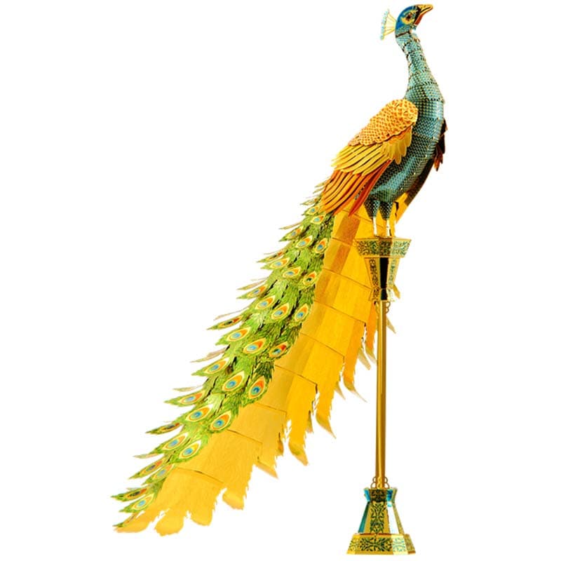 Metal Earth ICONX: Peacock Color