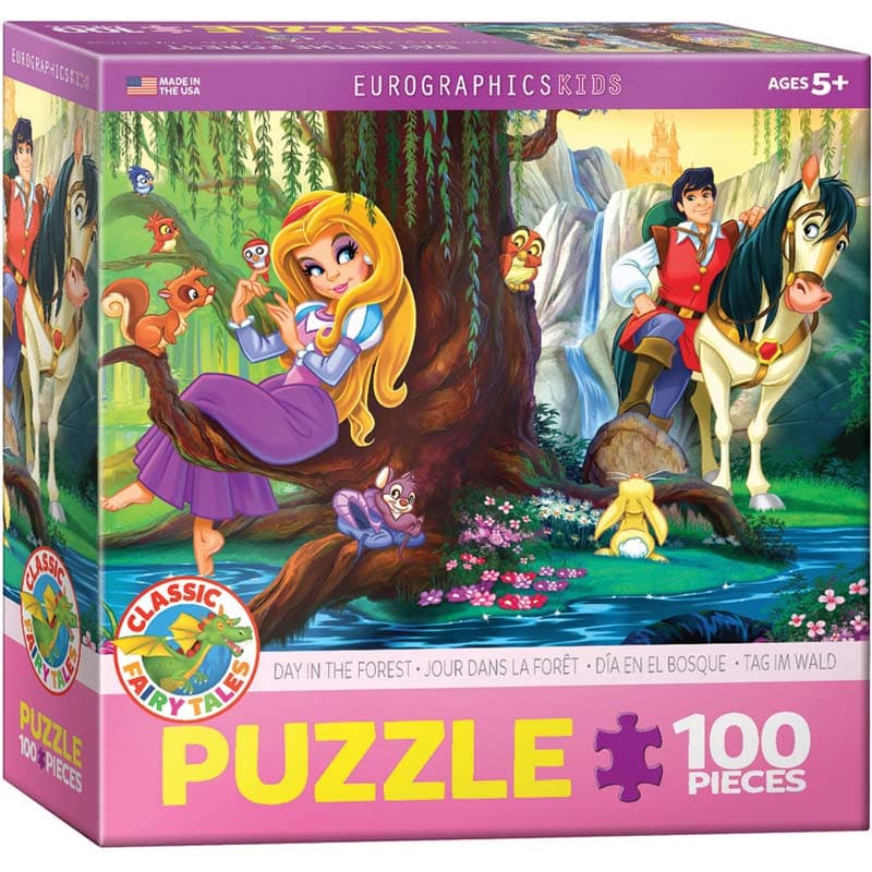 100 Piece Puzzle - Day in the Forest