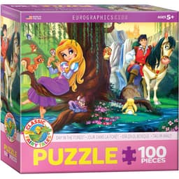 100 Piece Puzzle - Day in the Forest thumbnail