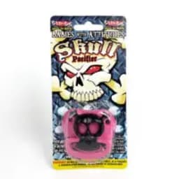 Pink Pirate Skull Pacifier - image 2 thumbnail
