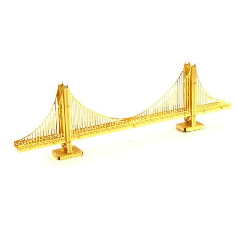 Metal Earth: Gold Golden Gate Bridge